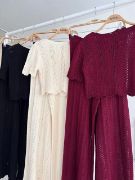 Triko Bluz Pantolon İkili Takım 10084-025 resmi
